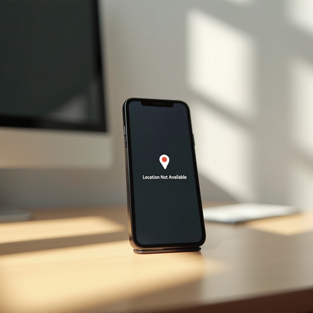 Locatie niet beschikbaar iPhone