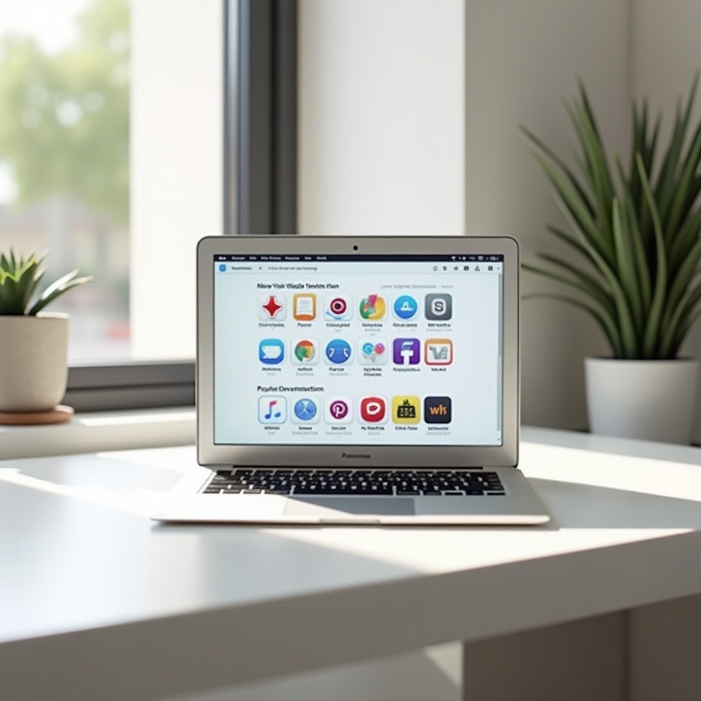 hoe apps downloaden op macbook air