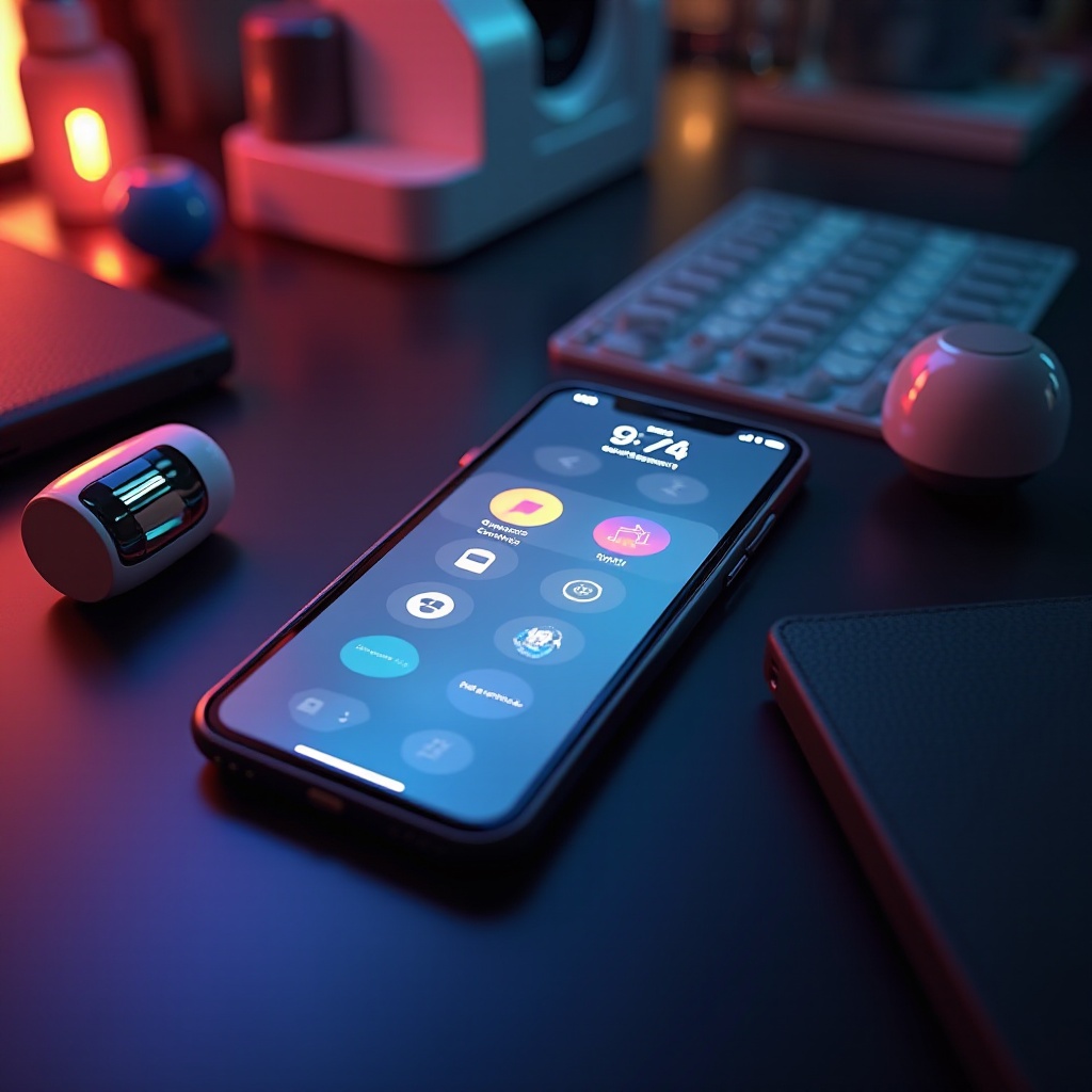 iPhone kontrol merkezi rengini nasıl değiştiririm