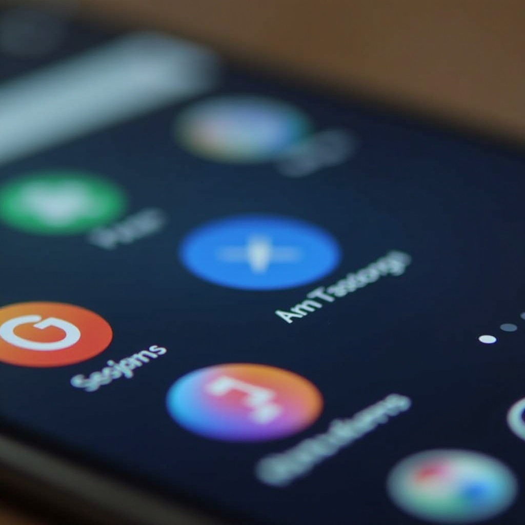 ekranın üstündeki google pixel simgeleri