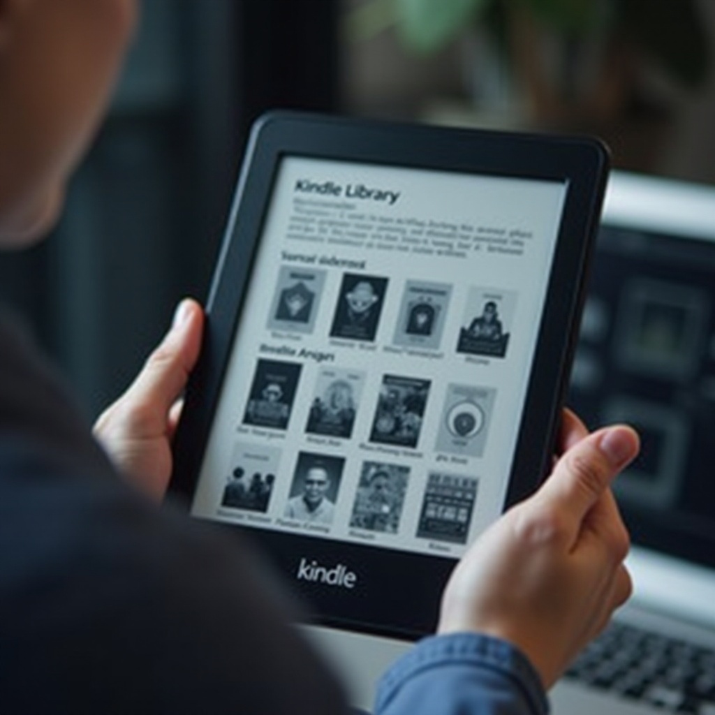 quản lý thiết bị và nội dung Kindle