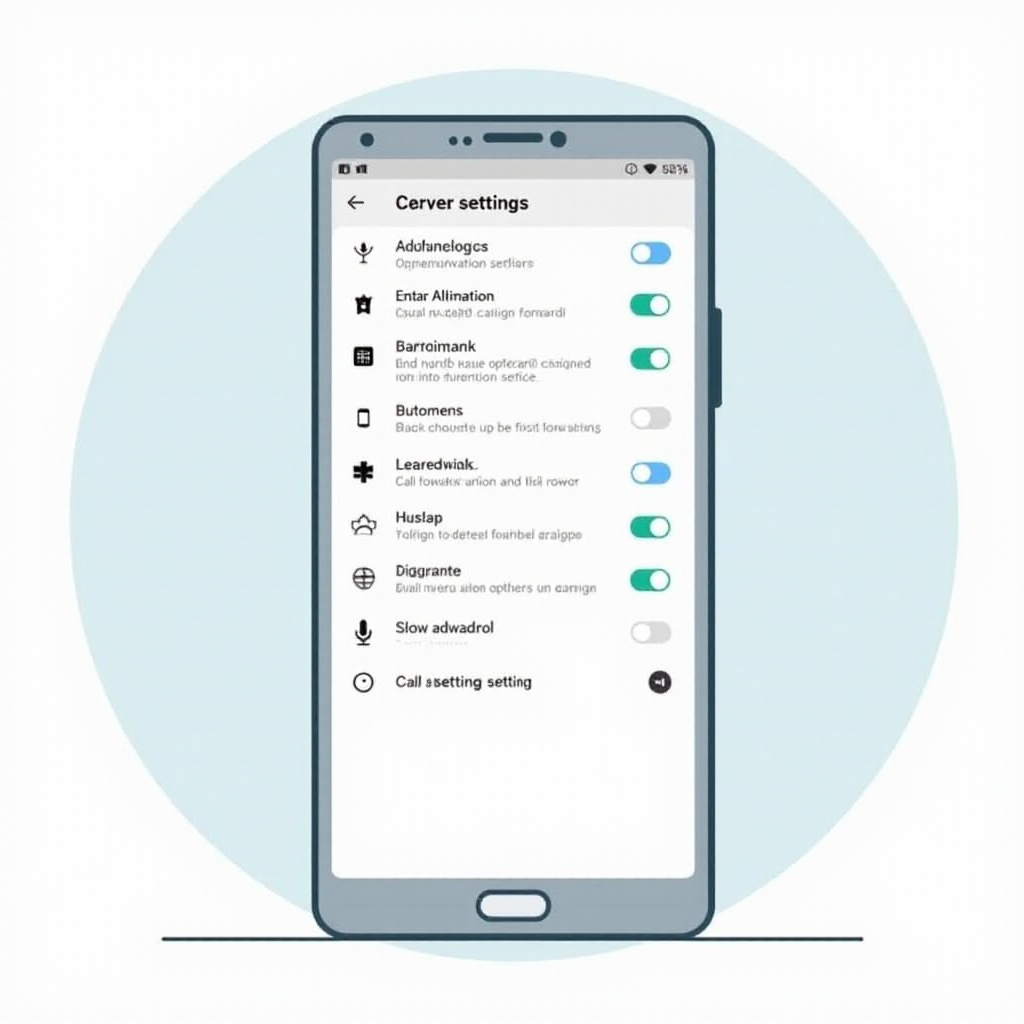 Android'de çağrı yönlendirme nerede