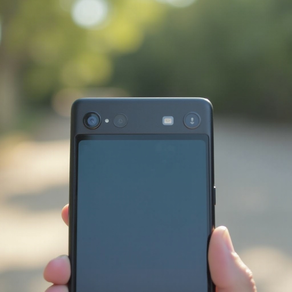 google pixel-symbolen bovenaan het scherm
