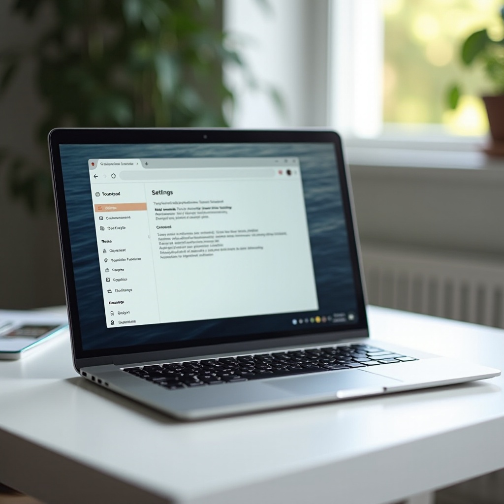 cách tắt bàn di chuột trên Chromebook